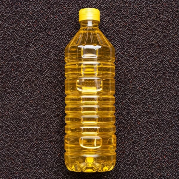 Organic Black Mustard Oil (Cold-Pressed,100% Pure)